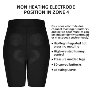 Pantalones EMS para Levantar Glúteos y Moldear la Figura con 4 Zonas, 8 Modos, 30 Niveles de Intensidad de Masaje, Pantalones Cortos EMS Inalámbricos - Product Image 6