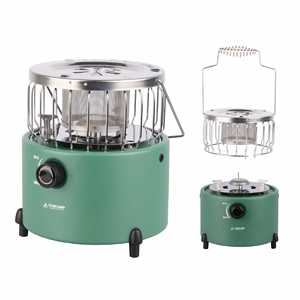Stufa portatile in acciaio a doppio uso per cucinare all'aperto e riscaldare l'acqua alimentata a propano per l'alpinismo e i viaggi in campeggio - Product Image 5