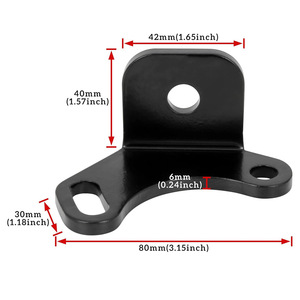 ขายึดไฟทำงาน LED ด้านซ้ายสำหรับ Jeep Wrangler JL รุ่น 2701 3501 3502 ทำจากโลหะผสม - Product Image 2