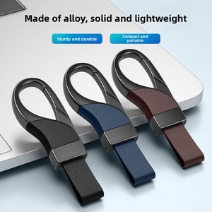 Portachiavi in Lega di Alta Qualità per <span class=keywords><strong>Uomo</strong></span>, Eleganti e Moderni, da Appendere in Vita o per <span class=keywords><strong>Auto</strong></span>, Durevoli e Anti-Scivolo - Product Image 2