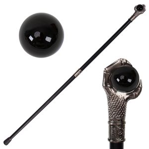 Bola de cristal colorida Steampunk bastón para caminar Caballero moda bastón para <span class=keywords><strong>mujer</strong></span> fiesta decorativo bastón para caminar perilla - Product Image 6
