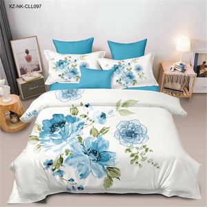 Lenzuolo copripiumino con stampa floreale <span class=keywords><strong>bts</strong></span> con stampa floreale a fiori 3d - Product Image 4