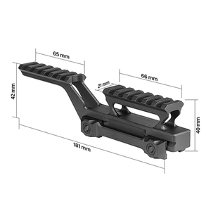 Nhóm loại Hy núi Kit Red Dot Riser phạm vi núi <span class=keywords><strong>Laser</strong></span> Combo adapter núi cho 558 vv quang Holographic Sight peq <span class=keywords><strong>dbal</strong></span> <span class=keywords><strong>Laser</strong></span> - Product Image 4