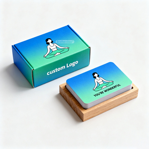 Sang trọng 50 thẻ khẳng định tích cực thẻ động lực Câu Hỏi tùy chỉnh thẻ khẳng định sức khỏe Tâm Thần - Product Image 2