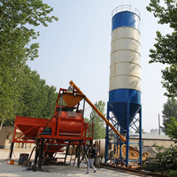 Centrale à béton mobile hivernée YHZS60 avec système de chauffage pour les projets de construction en zone froide en Russie