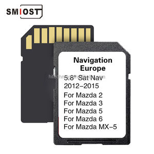 Pour SMIOST 8GB Europe voiture multimédia GPS navigateur avec 3 ans de garantie 8110 lecteur GPS écran <span class=keywords><strong>carte</strong></span> <span class=keywords><strong>SD</strong></span> pour Mazda Navigation 3 - Product Image 2