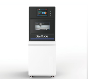 Dentitude nha khoa <span class=keywords><strong>CAD</strong></span> cam Lithium Disilicate thủy tinh gốm 5-trục ướt Máy phay Máy cắt - Product Image 5