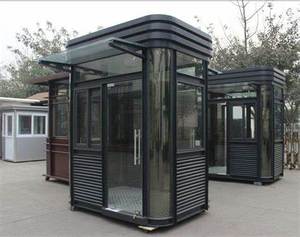 Offre Spéciale Parking Watch House Pavillons de luxe Ventilateur d'échappement configuré <span class=keywords><strong>Petit</strong></span> kiosque de sécurité Kiosque de sécurité à <span class=keywords><strong>vendre</strong></span> - Product Image 5
