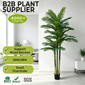 <span class=keywords><strong>Palmier</strong></span> Areca Artificiel Géant 270cm, Arbre Artificiel en <span class=keywords><strong>Pot</strong></span> <span class=keywords><strong>pour</strong></span> Décoration de Sol d'Atrium d'Hôtel, Centre Commercial, Entrée - Product Image 1