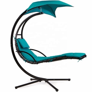 Silla <span class=keywords><strong>colgante</strong></span> <span class=keywords><strong>colgante</strong></span> al aire libre de la <span class=keywords><strong>hamaca</strong></span> del oscilación del patio de la tumbona de la calesa con el toldo - Product Image 1