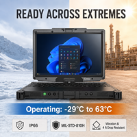 Nouvel ordinateur portable convertible entièrement robuste Getac V120, écran tactile 12,2 pouces 1000 nits, métal, Intel Core Ultra 5/7, IP66, Wi-Fi UE, service sur site