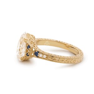 Elegant 925 Sterling <b>Silver</b> <b>Adjustable</b> Diamond <b>Ring</b> Classic Statement Jewelry with Brilliant Stone Setting for Every Occasion - Product Image 2