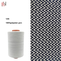 Vente directe d'usine en Chine, fil chenille fantaisie 12N de haute qualité, 100% polyester, uniformité forte, vente en gros