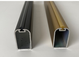 Barra de Colgar Cuadrada de Aleación de Aluminio Reforzada para Almacenamiento de Ropa Silencioso y Antideslizante - Product Image 2