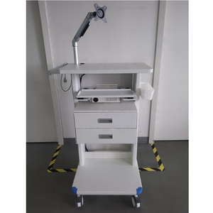 Laryngoscoop <span class=keywords><strong>Trolley</strong></span> Flexibele Laryngoscoop Endoscoop Toren Artroscopie <span class=keywords><strong>Trolley</strong></span> Endoscoop <span class=keywords><strong>Trolley</strong></span> - Product Image 1
