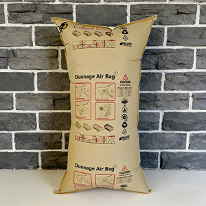 Bao bì giấy kraft chống va đập, có thể tái sử dụng, tái chế, thân thiện với môi trường, in logo tùy chỉnh, dạng túi khí đệm - Product Image 1