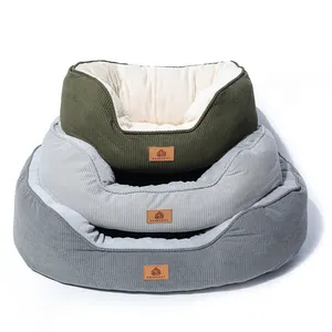 Großhandel FairyPET Komfortable und sichere rechteckige Nest Welpen Schlafsack Matte Wasch bar Super harte Baumwolle Atmungsaktives Hunde bett