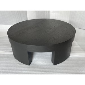 โต๊ะกาแฟสมัยใหม่ 1200 x 1200 x 380 มม. ทำจากไม้ สำหรับเฟอร์นิเจอร์บ้าน - Product Image 4