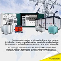 Transformateur immergé dans l'huile 35 KV extérieur 800 KVA à double enroulement avec commutateurs de dérivation sous et hors charge SZS9 Distribution 2 Bobines