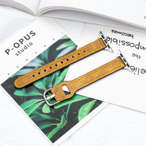 Correa de Reloj de Cuero Genuino de Lujo de 14 mm para Apple Watch S11 10 42 mm 46 mm Ultra 49 mm SE 44 mm, Correa Delgada - Product Image 2
