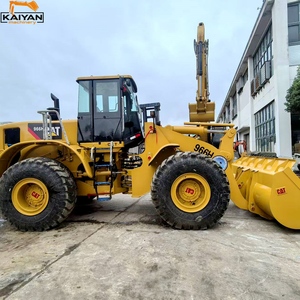 Used <b>CAT</b> 966H <b>Wheel</b> Loader Construction Front Bucket Earthmoving Machine - Product Image 1