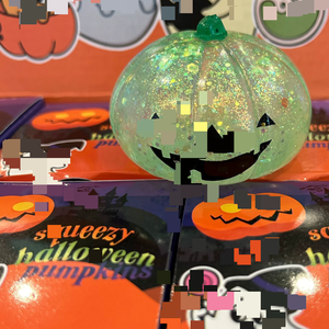 Divertido Juguete Antiestrés con Forma de Cabeza de Calabaza de Halloween, Adorno Sensorial Suave y Elástico, Regalo Ideal para Fiestas y Decoración Navideña - Product Image 4