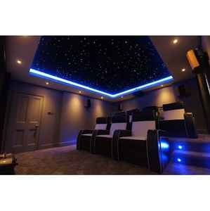 Panel de <span class=keywords><strong>Techo</strong></span> de Fibra Óptica con Control por Aplicación Inteligente, <span class=keywords><strong>Luces</strong></span> RGBW con Efecto de Destello para Cine en Casa y Dormitorio - Product Image 1