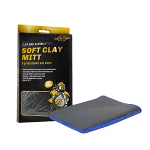 Factory Direct Koop Hoge Kwaliteit Auto Wassen Doek Microfiber Auto Schoon Klei Mitts