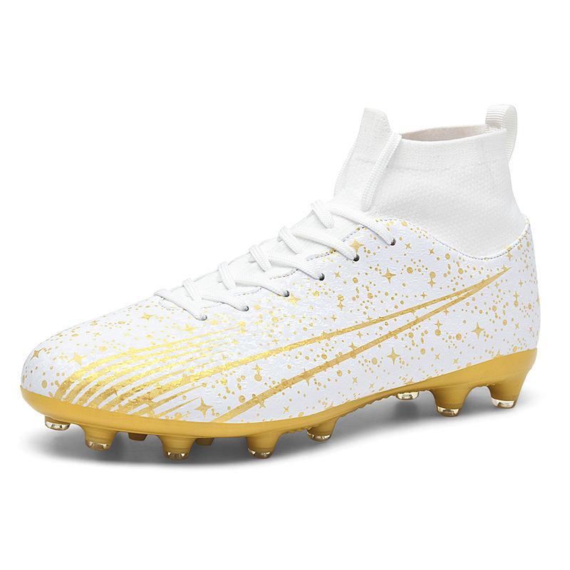 Brand Logo Custom Women Boys Professional AG FG TF Football Shoes EU 47 US  13 Plus Size Training Men Leather Soccer Cleats Boots - Main Image
