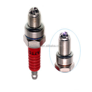 Bujía <span class=keywords><strong>de</strong></span> Carreras <span class=keywords><strong>de</strong></span> Iridio KTD <span class=keywords><strong>de</strong></span> Color Rojo <span class=keywords><strong>de</strong></span> 125 CC y 3 Polos A7TC C7HSA <span class=keywords><strong>para</strong></span> Scooter, Motocicleta YBR125 GN125 CBT125 GY6 125 - Product Image 2