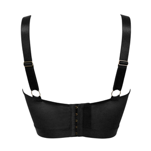 Fabricant de soutien-gorge grande taille pour femmes <span class=keywords><strong>corset</strong></span> à armatures non rembourré de luxe en maille brodée de haute qualité - Product Image 6