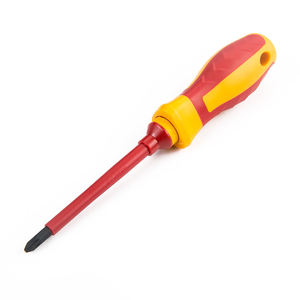 VDE Set alat tangan pemotong listrik, 13 buah alat perbaikan baja Vanadium krom 1000V casing keras OEM GS - Product Image 5
