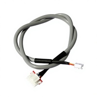 Harness Kabel Konektor 5 Pin Berlapis Abu-abu dengan Kabel Internal Multi-Warna untuk Aplikasi Kontrol Industri Refrigerasi