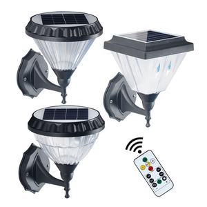 Applique murale solaire Led, imperméable conforme à la norme Ip65, éclairage d'extérieur, applique murale, idéal pour un jardin, 2 unités - Product Image 1