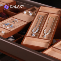 Accessoires de garde-robe en aluminium Galaxy, de qualité supérieure, avec tiroir à bijoux coulissant et fermeture douce