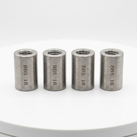 Manchon de raccordement rapide OEM pour barres d'armature en acier, installation rapide, manchon mécanique en acier au carbone pour bâtiments de bureaux