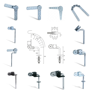 Хромированные складные петли для диванов-кроватей, регулируемые цинковые петли для диванов, многофункциональная мебельная фурнитура - Product Image 3