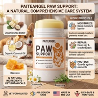 Baume Réparateur Hydratant pour Pattes et Nez d'Animaux, 12 Ingrédients Naturels, Sûr à Lécher, Soin des Pattes, Nourrissant en Profondeur, 2oz, Marque Privée