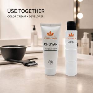 Coloration Capillaire Végétale Rouge Bourgogne Tube 200ml – Couleur Vibrante Longue Durée à Base de Plantes, Sans Ammoniaque, Qualité Supérieure, OEM, Marque Privée - Product Image 5