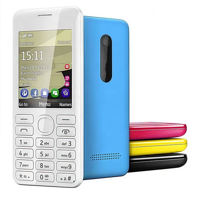 Factory Direct Sale 2060 GSM Dual SIM 3G Non-smart Bar Keypad Feature Phone Spanish/German/French TFT Display 500-999mAh Battery