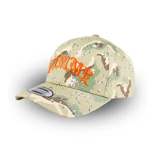 Adjustable Camouflage Combat Structured Baseball Sports Caps Custom Embroidery Outdoor Camo Printed Baseball Caps