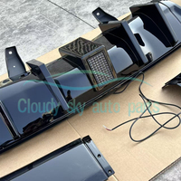 Kit de modification noir brillant pour diffuseur arrière avec éclairage LED, compatible avec Dodge Durango 2011-2025