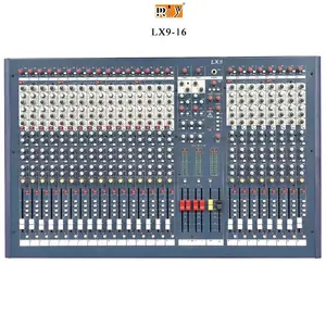 Console de mixage audio professionnelle 16/24/32 canaux série LX9