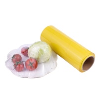 Film plastique PVC de qualité alimentaire Newpower, film étirable soluble dans l'eau, transparent, résistant à l'humidité, imprimé en intaglio, 150 m