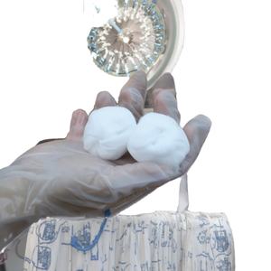 100% Katoenen Steriele Gaasbal Absorberende En Desinfecterende Zakverpakking Voor Röntgenfoto Eos Ziekenhuis Medische Verbruiksartikelen - Product Image 1