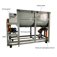 Malaxeur à mortier sec en acier inoxydable 500L-2000L Machine de remplissage automatique de sacs pour sable et poudre