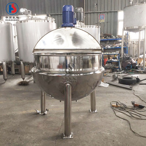 Marmite de cuisson verticale en acier inoxydable avec agitateur, chauffage électrique ou à la vapeur, 100 <span class=keywords><strong>L</strong></span> 200 <span class=keywords><strong>L</strong></span> - Product Image 4