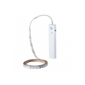 <b>Battery</b>-<b>Powered</b> 1 Meter <b>LED</b> <b>Strip</b> 30 SMD 2835 6V 2.4W 3000K IP65 with PIR Motion Sensor SKU-2573 - Product Image 1