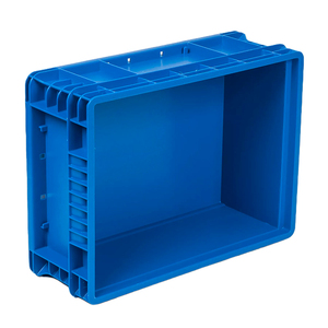 Factory Supply 400*300*148 Eco-friendly EU Turnover Box Industrial Plastic Storage Box/crates