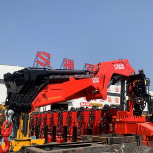 Logistik Seehafen Verwenden Sie einen hydraulischen Hochleistungs-LKW-Kran mit 50 Tonnen und 60 Tonnen Achsschenkel kran und drahtloser Fernbedienung - Product Image 3